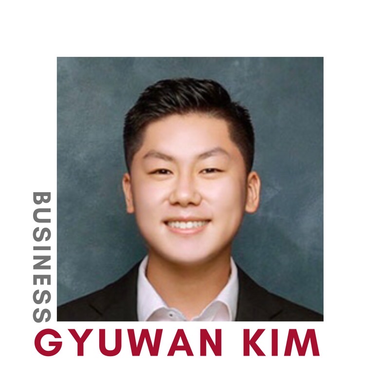 Carson College of Business Senator, Gyuwan Kim