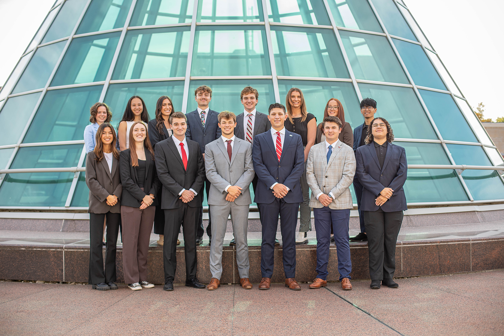 Group photo of the ASWSU 2023-2024 executive branch team