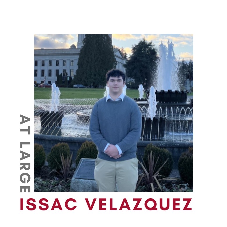 At-large Senator, Issac Velazquez
